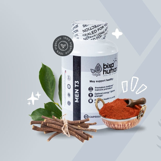 Men T3: Potencia Masculina Natural para tu Bienestar Físico, Sexual y Capilar