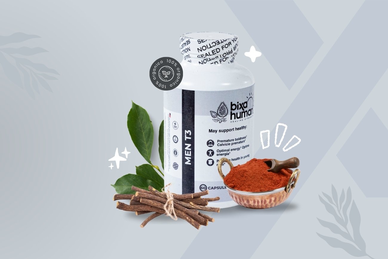 Men T3: Potencia Masculina Natural para tu Bienestar Físico, Sexual y Capilar