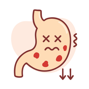 Alivia úlceras, hinchazón y malestares gastrointestinales