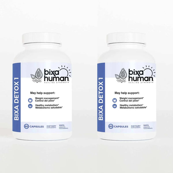 Bixa Detox 1 – 2 Pack de Desintoxicación Natural