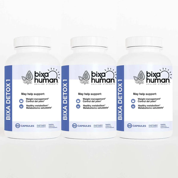 Bixa Detox 1 – 3 Pack de Limpieza Natural Profunda