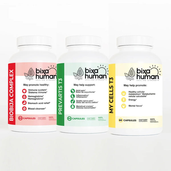 Pack Bixa para Todos – Suplementos Orgánicos T3