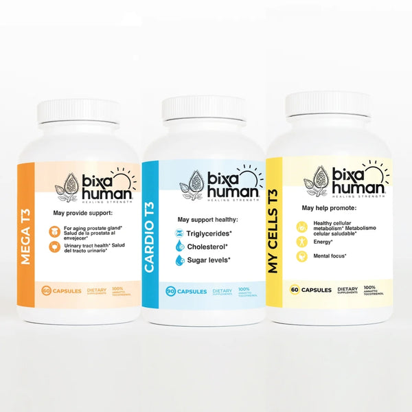Pack Bixa Salud Plena – Vitalidad, corazón fuerte y energía celular