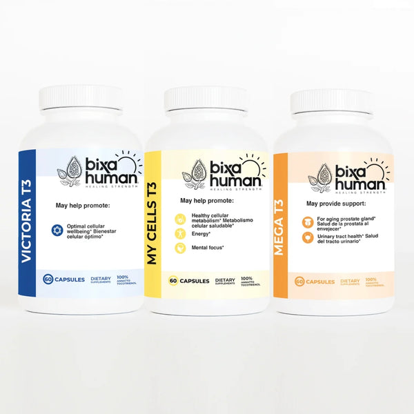 Pack Bixa Saludable – Energía celular, longevidad y salud masculina