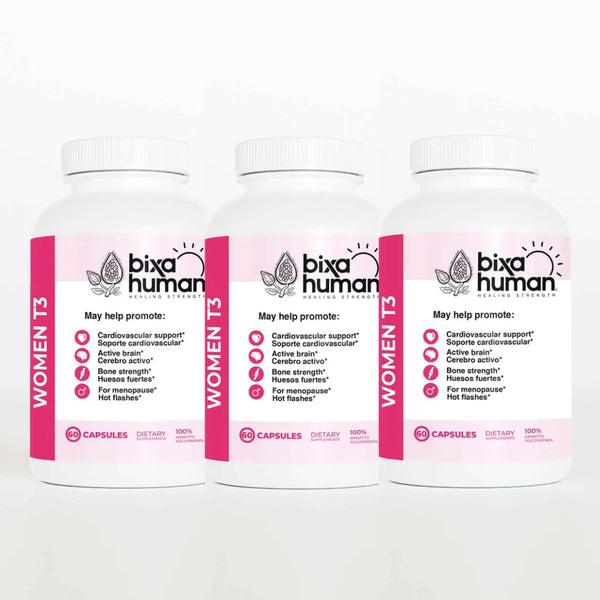 Woman T3 – 3 Pack para Equilibrio Hormonal y Alivio de la Menopausia